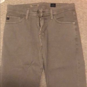 AG light brown chinos worn once